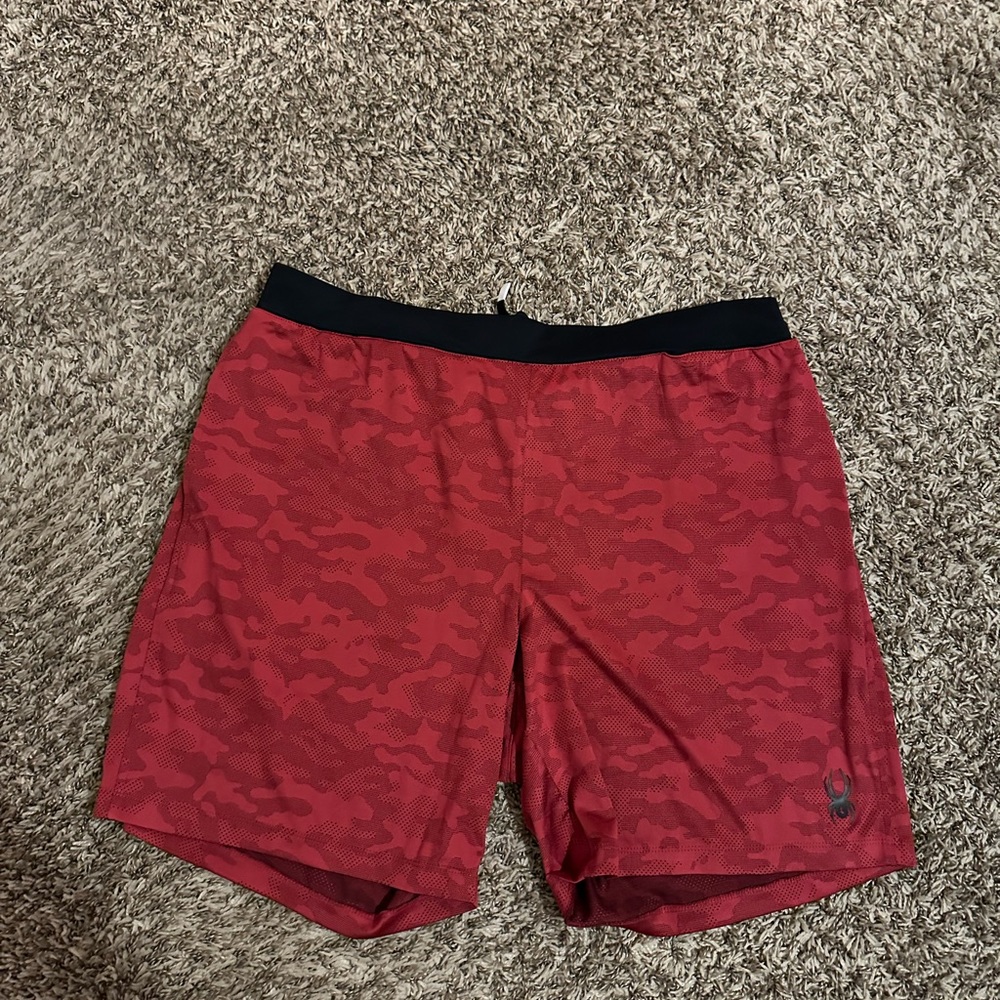 Like new lot of 3 men’s Spyder woven athletic shorts.